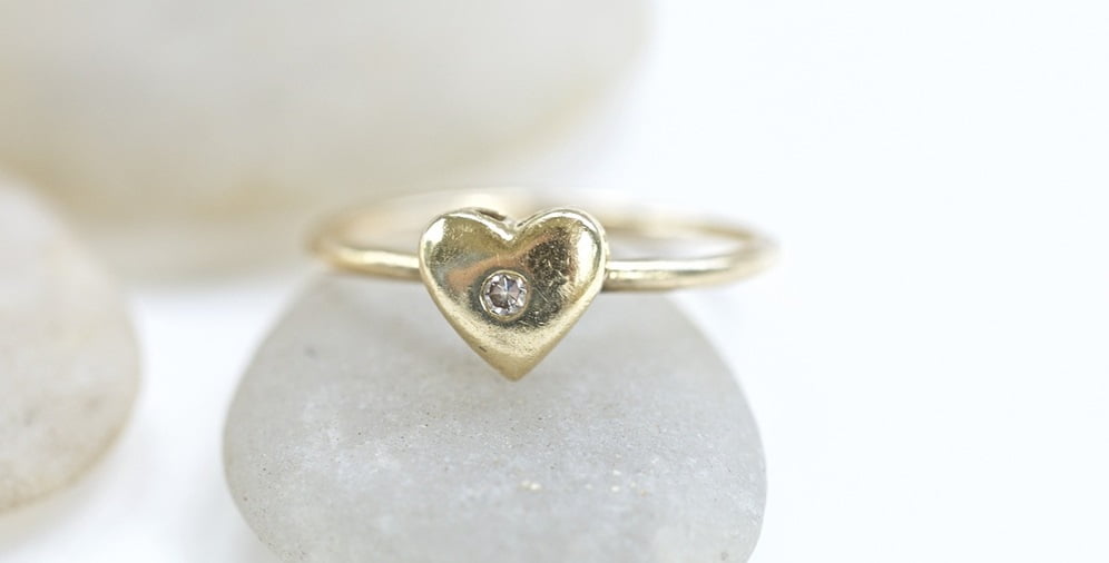 ハートの指輪